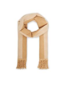 Guess Szalik AW5419POL03 Beżowy. Brązowe rękawiczki Guess, z aplikacjami, z materiału. Za 239,99 zł.