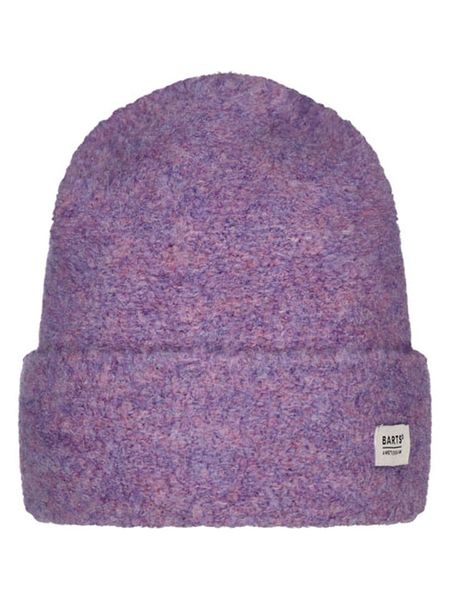 Barts Czapka "Altei" w kolorze fioletowym rozmiar: onesize. Różowe czapki Barts, z aplikacjami, z wełny. Za 104,64 zł.