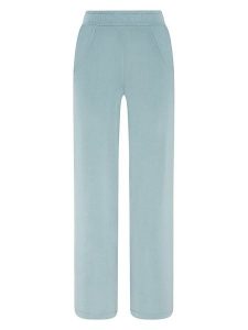 Naturana Spodnie dresowe w kolorze miętowym rozmiar: XS. Niebieskie spodnie dresowe Naturana, xs, bez wzorów, z dresówki. Za 78,99 zł.