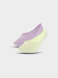 4F Skarpetki casual no-show (2-pack) damskie - multikolor 35-38. Skarpetki 4f, bez wzorów, z bawełny. Za 39,99 zł.