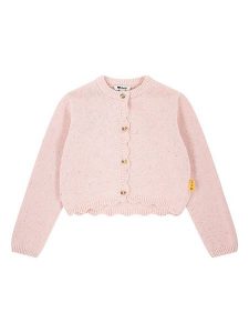 Steiff Kardigan w kolorze jasnoróżowym rozmiar: 92. Różowe kardigany Steiff, z bawełny. Za 137,95 zł.