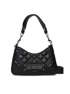LOVE MOSCHINO Torebka JC4152PP1NLA000B Czarny. Czarne torebki klasyczne LOVE MOSCHINO, bez wzorów, ze skóry, bez dodatków. Za 659,99 zł.