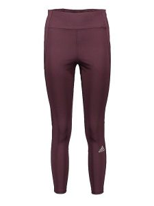 Adidas Legginsy sportowe w kolorze fioletowym rozmiar: M. Różowe legginsy ADIDAS, bez wzorów, z materiału. Za 127,65 zł.