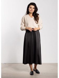 Awama Spódnica w kolorze czarnym rozmiar: M. Czarne spódnice Awama, m, bez wzorów, maxi. Za 134,99 zł.