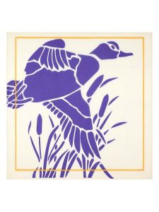 Perfect Cashmere Kaszmirowa chusta "Tibet" w kolorze biało-fioletowym - 90 x 90 cm rozmiar: onesize. Białe apaszki i chusty Perfect Cashmere, bez wzorów, z kaszmiru. Za 187,96 zł.