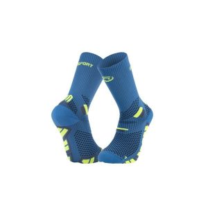 Wysokie skarpety BV Sport Ultra 2. Niebieskie skarpetki BV SPORT, bez wzorów. Za 125,50 zł.