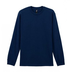Koszulka Z Długim Rękawem Dla Dorosłych Unisex Hammer. Niebieskie bluzki GILDAN, xl, bez wzorów, sportowe, bez kołnierzyka, bez ramiączek. Za 122,99 zł.
