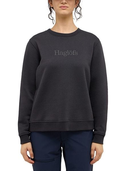 Haglöfs Bluza w kolorze czarnym rozmiar: L. Czarne bluzy Haglöfs, l, bez wzorów, z bawełny, bez kaptura. Za 266,01 zł.