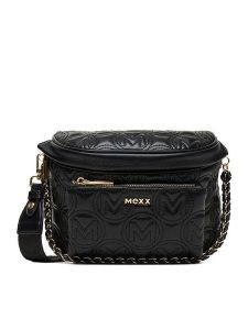 MEXX Torebka CEO-MEXX-S-015-08 Czarny. Czarne torebki klasyczne Mexx, bez wzorów, z materiału, bez dodatków. Za 229,99 zł.