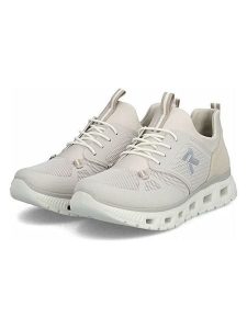 Rieker Sneakersy w kolorze beżowym rozmiar: 39. Brązowe trampki Rieker, bez wzorów, bez zapięcia. Za 224,95 zł.