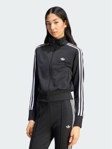 Adidas Bluza Firebird Classic Track Jacket KV9552 Czarny Regular Fit. Czarne bluzy ADIDAS, l, bez wzorów, z syntetyku, bez kaptura. Za 328,99 zł.