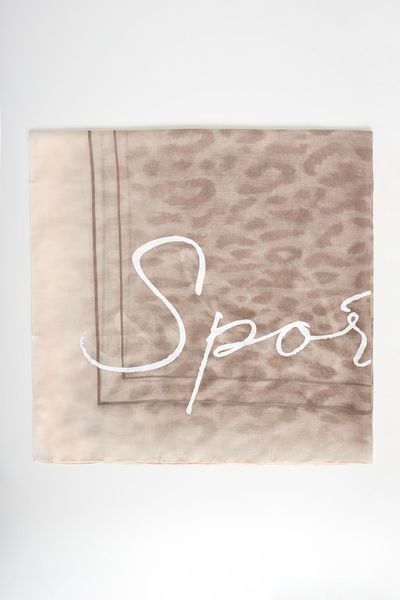 Chusta damska z logo SPORTALM. Apaszki i chusty Sportalm, bez wzorów. Za 529,00 zł.