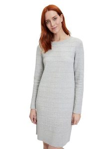 Betty Barclay Sukienka w kolorze jasnoszarym rozmiar: 40. Szare sukienki Betty Barclay, na co dzień, bez wzorów, bez kołnierzyka, bez ramiączek, mini, proste. Za 122,96 zł.