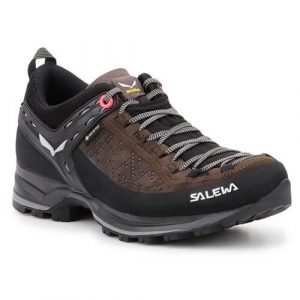 Buty trekkingowe damskie Salewa WS Mtn Trainer. Brązowe buty trekkingowe Salewa, z materiału, bez zapięcia. Za 759,99 zł.