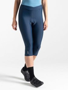 Dare 2b Legginsy kolarskie "Worldly" w kolorze granatowym rozmiar: 38. Niebieskie legginsy Dare 2b, bez wzorów, z materiału, rowerowe. Za 131,74 zł.