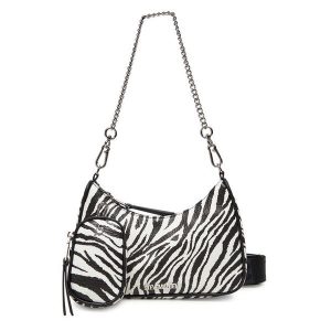 Torebka Steve Madden. Białe listonoszki Steve Madden, bez wzorów, bez dodatków. Za 239,99 zł.