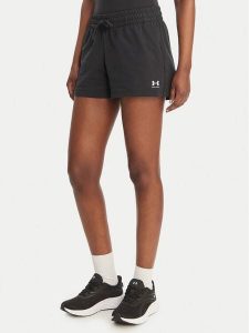 Under Armour Szorty sportowe Sport Terry 6011022 Czarny Regular Fit. Czarne spodenki sportowe Under Armour, m, bez wzorów, z bawełny. Za 169,99 zł.