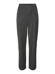 Vero Moda Spodnie "Maya" w kolorze czarnym rozmiar: L/L32. Czarne spodnie z wysokim stanem Vero Moda, bez wzorów, z materiału, z podwyższonym stanem. Za 134,95 zł.