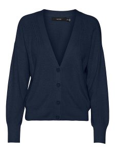 Vero Moda Kardigan "Newlexsun" w kolorze czarnym rozmiar: L. Czarne kardigany Vero Moda, z wiskozy. Za 100,99 zł.
