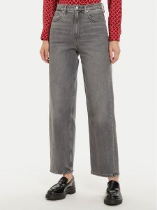 Tommy Hilfiger Jeansy WW0WW42795 Szary Straight Fit. Szare jeansy TOMMY HILFIGER, bez wzorów, z bawełny. Za 419,99 zł.
