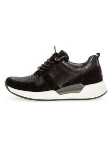 Gabor Sneakersy w kolorze czarnym rozmiar: 38,5. Czarne trampki Gabor, bez wzorów, bez zapięcia. Za 299,12 zł.
