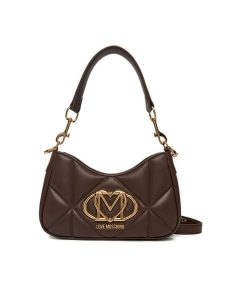 LOVE MOSCHINO Torebka JC4080PP0NLC0313 Brązowy. Brązowe torebki klasyczne LOVE MOSCHINO, bez wzorów, ze skóry, bez dodatków. Za 639,99 zł.