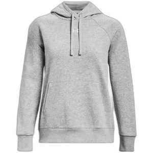 Bluza damska Under Armour Rival Fleece Hoodie. Szare bluzy Under Armour, xl, bez wzorów, bez kaptura. Za 255,30 zł.