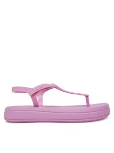 Melissa Sandały Sun Leme Platform Ad 35959 Fioletowy. Fioletowe sandały Melissa, bez wzorów, z tworzywa sztucznego, bez obcasa, na płaskiej podeszwie, bez zapięcia. Za 199,99 zł.