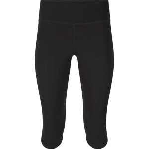 Damskie legginsy 3/4 Athlecia Franz V3. Czarne legginsy Athlecia, bez wzorów, z materiału. Za 179,50 zł.