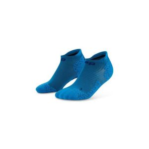 Damskie krótkie skarpety kompresyjne sportowe Core Run stopki Ultralight CEP. Niebieskie skarpetki CEP, bez wzorów, z elastanu. Za 69,00 zł.