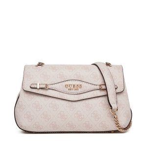 Torebka Guess. Czerwone torebki klasyczne Guess, z aplikacjami, bez dodatków. Za 399,99 zł.