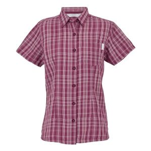 Koszula damska Regatta Mindano VIII. Czerwone koszule Regatta, bez wzorów, bez kołnierzyka, bez ramiączek. Za 190,00 zł.