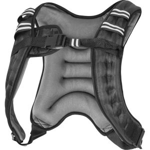 Kamizelka treningowa X-Style 8 kg. Szare kamizelki GORILLA SPORTS, bez wzorów, bez kołnierzyka, bez ramiączek, bez kaptura. Za 199,99 zł.