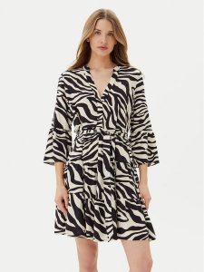 Vero Moda Sukienka codzienna Melba 10329936 Czarny Loose Fit. Czarne kombinezony Vero Moda, m, bez wzorów, z wiskozy, bez kołnierzyka, bez ramiączek. Za 109,99 zł.