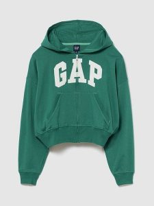 GAP Bluza w kolorze zielonym rozmiar: L. Zielone bluzy GAP, l, bez wzorów, bez kaptura. Za 168,46 zł.