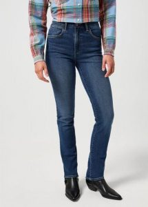 WRANGLER DAMSKIE SPODNIE JEANSOWE SLIM FULL RIDE 112356621 W26L017479. Jeansy Wrangler, bez wzorów, z jeansu. Za 229,99 zł.
