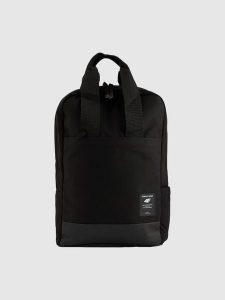 4F Plecak miejski (15 L) z kieszenią na laptop - czarny Uniwersalny. Czarne plecaki 4f. Za 129,99 zł.