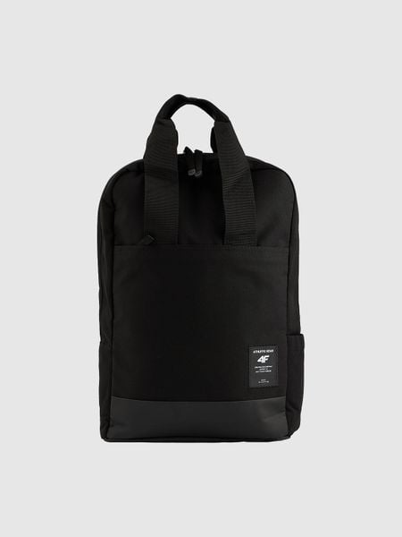 4F Plecak miejski (15 L) z kieszenią na laptop - czarny Uniwersalny. Czarne plecaki 4f. Za 129,99 zł.