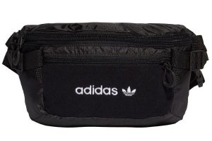 Torebka nerka adidas Premium Essentials Large Waist Bag pojemność 5 L. Czarne nerki i saszetki ADIDAS, bez wzorów, z materiału. Za 155,90 zł.
