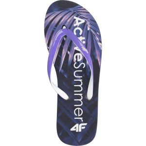 Klapki damskie KLD004 - ciemny granat. Klapki marki 4f. Za 29,99 zł.
