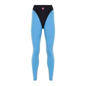 Legginsy treningowe damskie Under Armour Project Rock LG Grind Ankle Leg. Niebieskie legginsy Under Armour, bez wzorów. Za 249,99 zł.