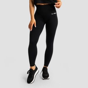 Legginsy GymBeam Limitless. Czarne legginsy GYMBEAM, bez wzorów. Za 139,99 zł.