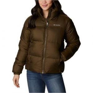 Kurtka uniwersalna damska Columbia Puffect Jacket. Brązowe kurtki Columbia, m, bez wzorów, z syntetyku, bez kaptura. Za 399,99 zł.