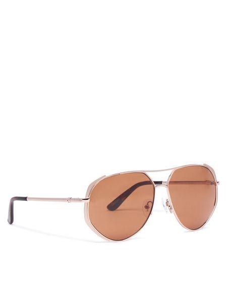 Guess Okulary przeciwsłoneczne GU00219 Złoty. Żółte okulary przeciwsłoneczne Guess. Za 408,99 zł.