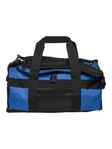 Clique torba 2‑w‑1 42L — duffel i plecak – royal blue. Niebieskie plecaki CLIQUE, bez wzorów, z tkaniny. Za 297,23 zł.