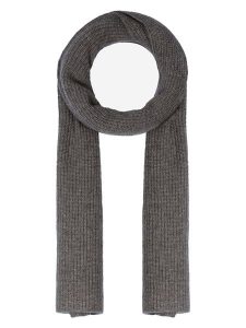 Perfect Cashmere Kaszmirowy szal "Louane" w kolorze antracytowym - 180 x 30 cm rozmiar: onesize. Czarne szaliki Perfect Cashmere, bez wzorów, z kaszmiru. Za 434,99 zł.