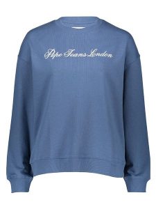 Pepe Jeans Bluza w kolorze granatowym rozmiar: S. Niebieskie bluzy Pepe Jeans, s, bez wzorów, z jeansu, bez kaptura. Za 158,10 zł.