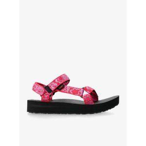 Sandały damskie Teva Midform Universal. Czerwone buty trekkingowe Teva, bez zapięcia. Za 226,99 zł.