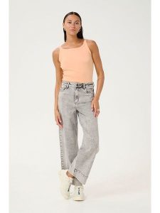 Kaffe Top w kolorze pomarańczowym rozmiar: L. Pomarańczowe topy Kaffe, l, bez wzorów, bez kołnierzyka, bez ramiączek. Za 43,99 zł.