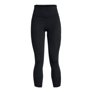 Damskie legginsy Under Armour Fly Fast Elite. Czarne legginsy Under Armour, bez wzorów, z dzianiny. Za 396,20 zł.